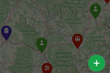 Screenshot: Plus-Button